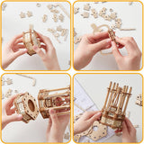 Wooden Ferris Wheel Puzzle