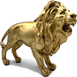 Majestic Lion Resin Sculpture