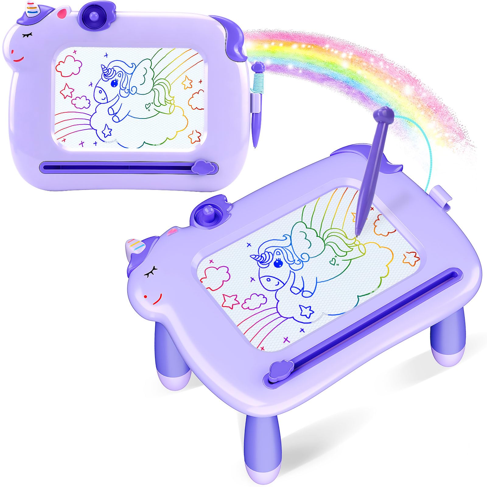 Toddler Toys 3,Magnetic Drawing Board Baby Toys,Toddler Girl Boy Toy Writing Doodle Board,Learning Educational Kids Toy 3 Year Old Girls Boys Christmas Birthday Gifts