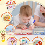 Preschool Learning Activities, 37 Themes Tracing Activity Books Ages 3-8, Toddler Handwriting Practice, Letter Tracing, Kindergarten Workbooks, Travel Game for Trip, Christmas Birthday Gifts