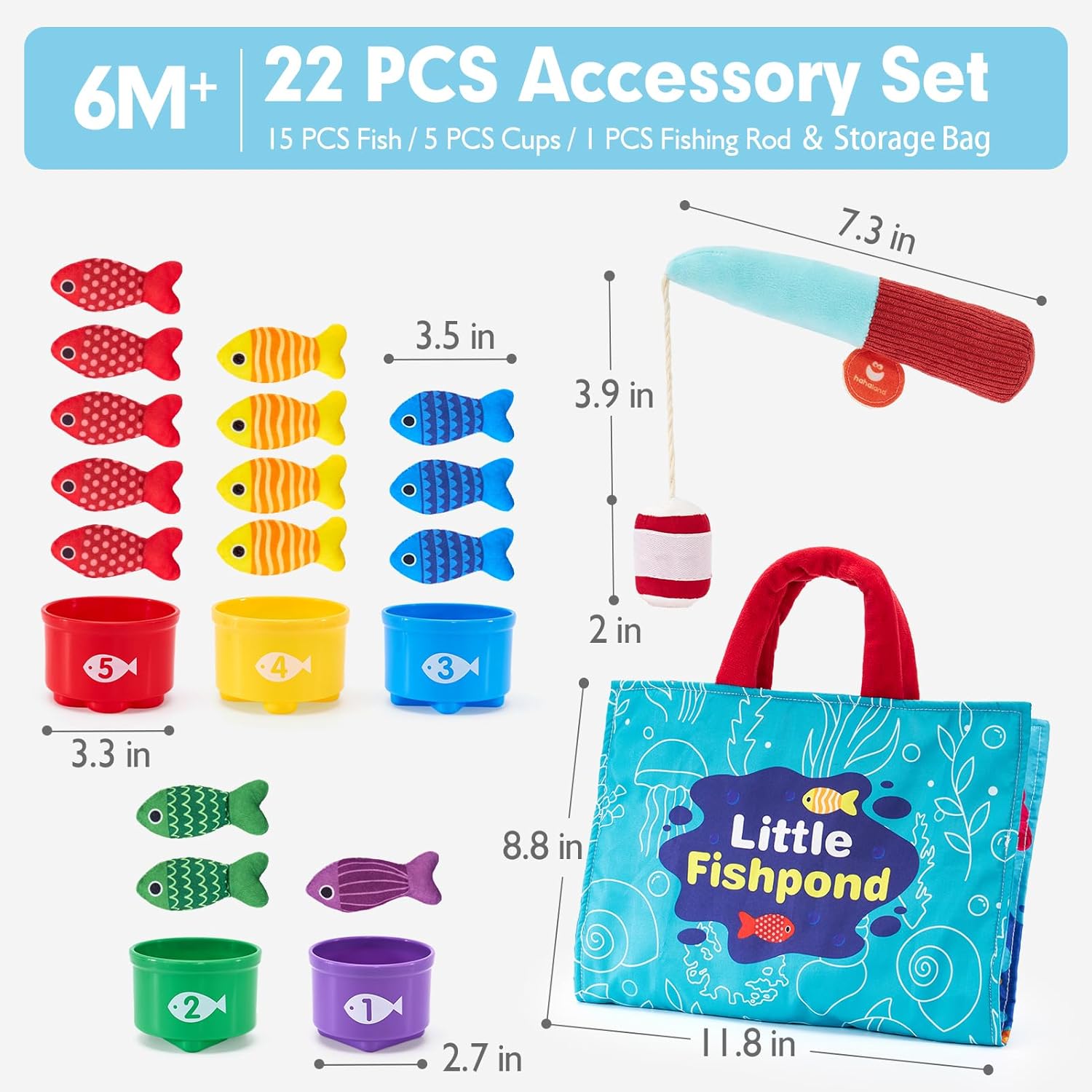 Montessori Fishing Play Set