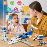 City Passenger Airplane Building Set
