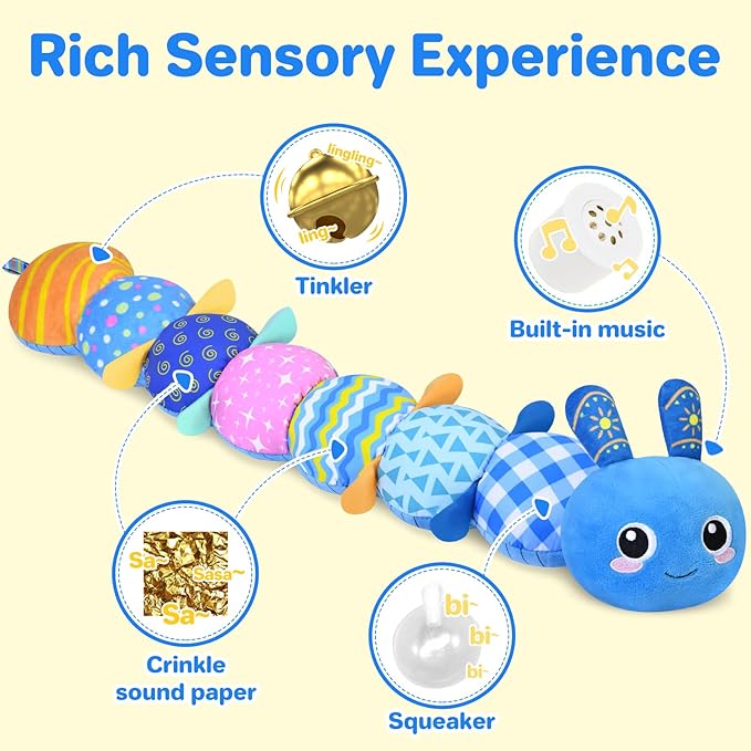 Sensory Musical Baby Caterpillar