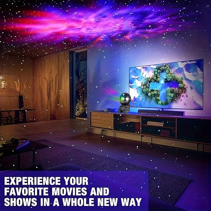 Astronaut Galaxy Projector Lamp