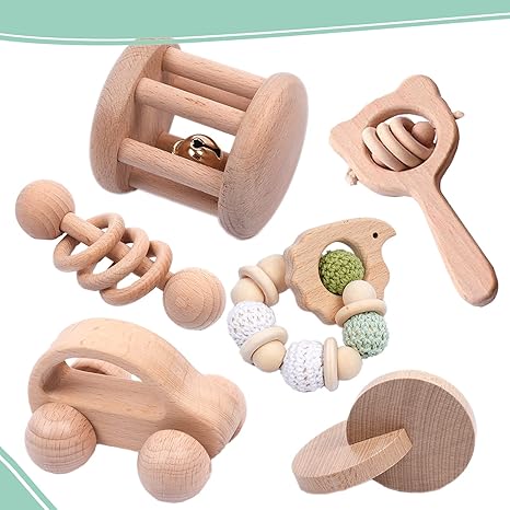 Wooden Baby Toy Set