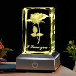 3D Crystal Light Sculpture