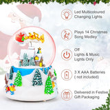 Musical Christmas Snow Globe