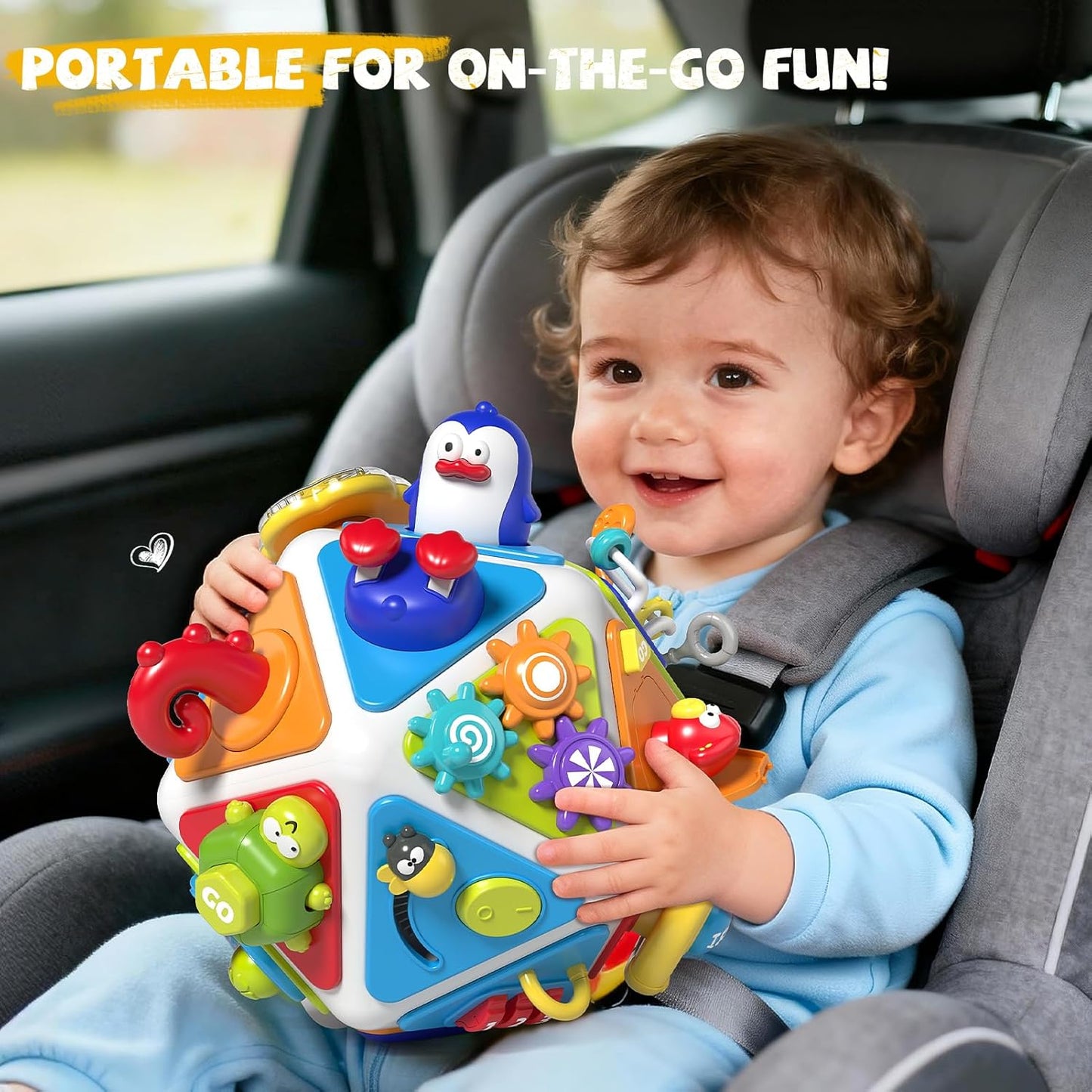 Toddler Activity Learning Cube