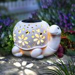 Solar Turtle Garden Lantern