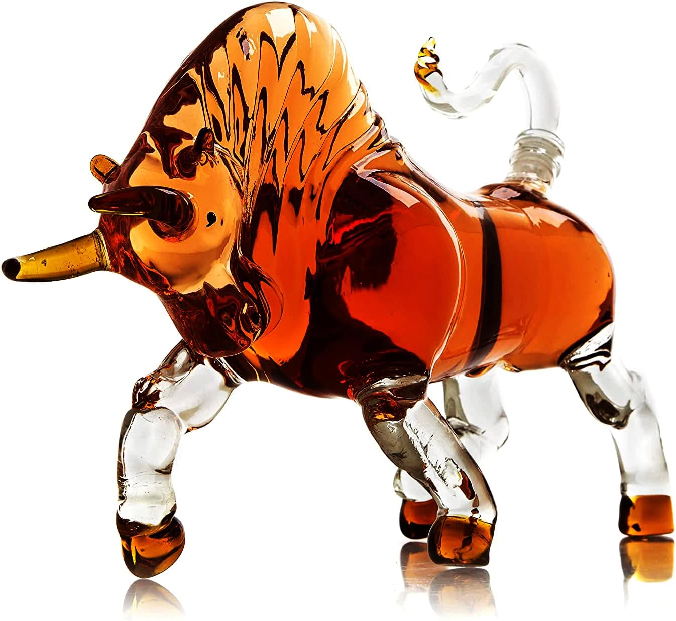 Animal Spirit Glass Decanters