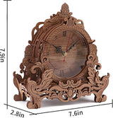 Wooden 3D Puzzle Clock