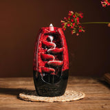 Ceramic Waterfall Incense Burner