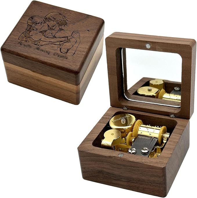 Walnut Wood Music Box