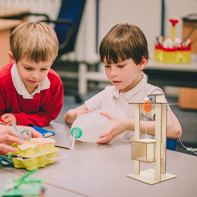 Wooden Elevator STEM Kit