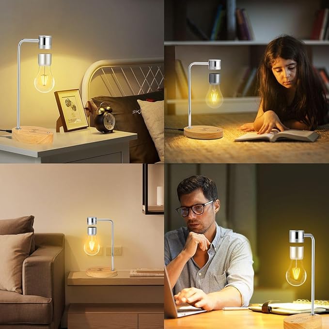 Levitating Light Bulb Lamp