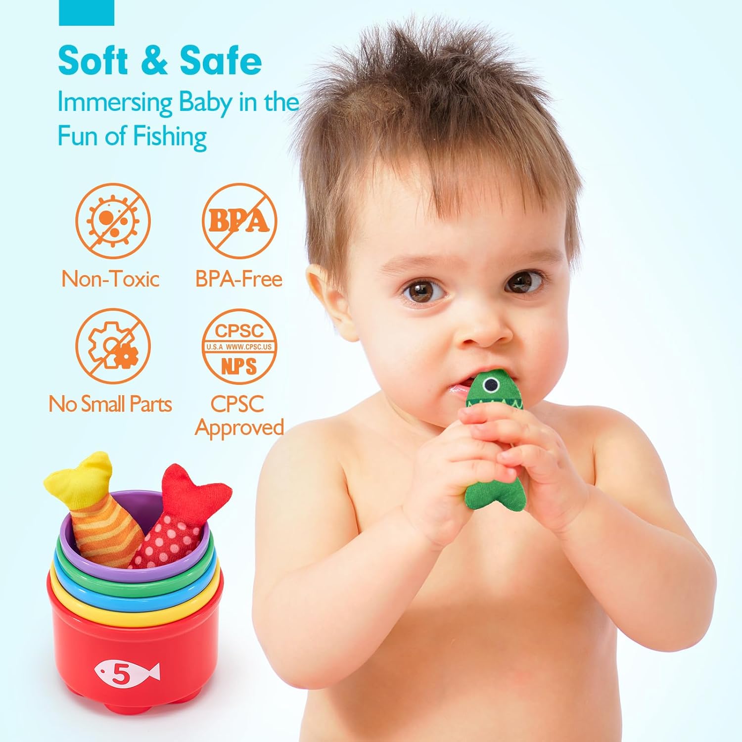 Montessori Fishing Play Set