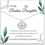 SmileBelle Daughter Crown Necklace
