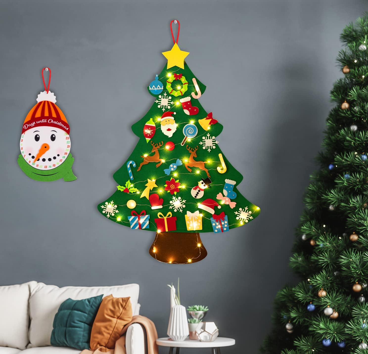 Felt Christmas Tree Set