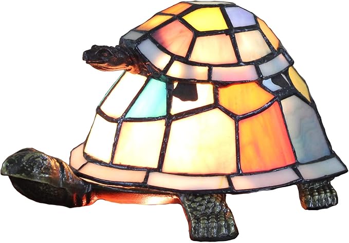 Tiffany-Style Stained Glass Table Lamp