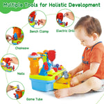 Baby Toys for 1 Year Old Boy Girl Musical Learning Workbench for 1 2 Year Old Boy Birthday Gift Early Educational Sound Shape Toddler Toys Age 1-2 Tool Set for Kids 12-18 Months