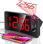 Projection LED Alarm Clock