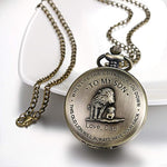 Engraved Pocket Watch for Son