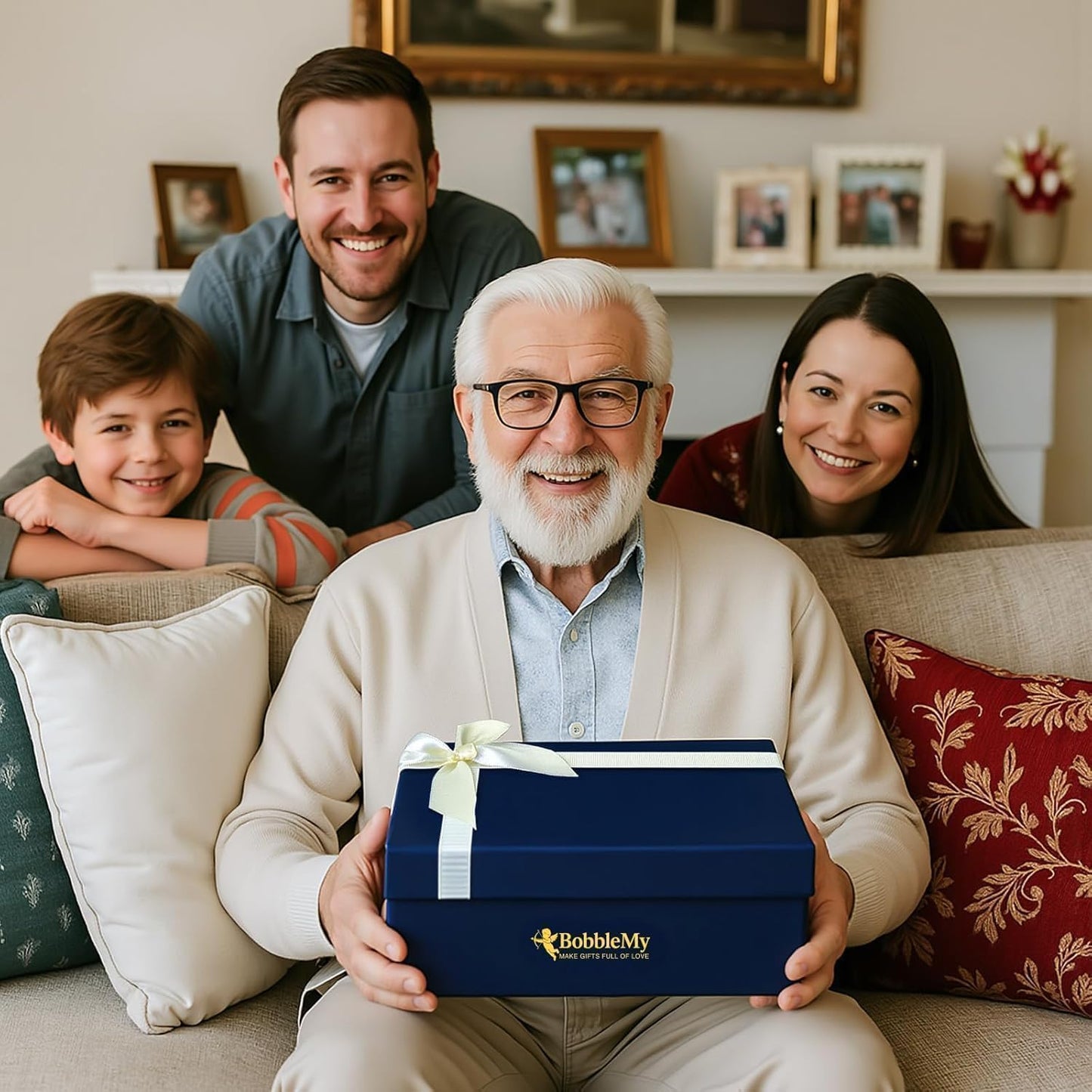 Custom Bobblehead, 6/7/8 inch Personalized Customized Bobbleheads Customization Dolls Figure Handmade Sculpture Gifts Based on Your Photos for Boyfriend, Husband, Friends(A Fisherman)