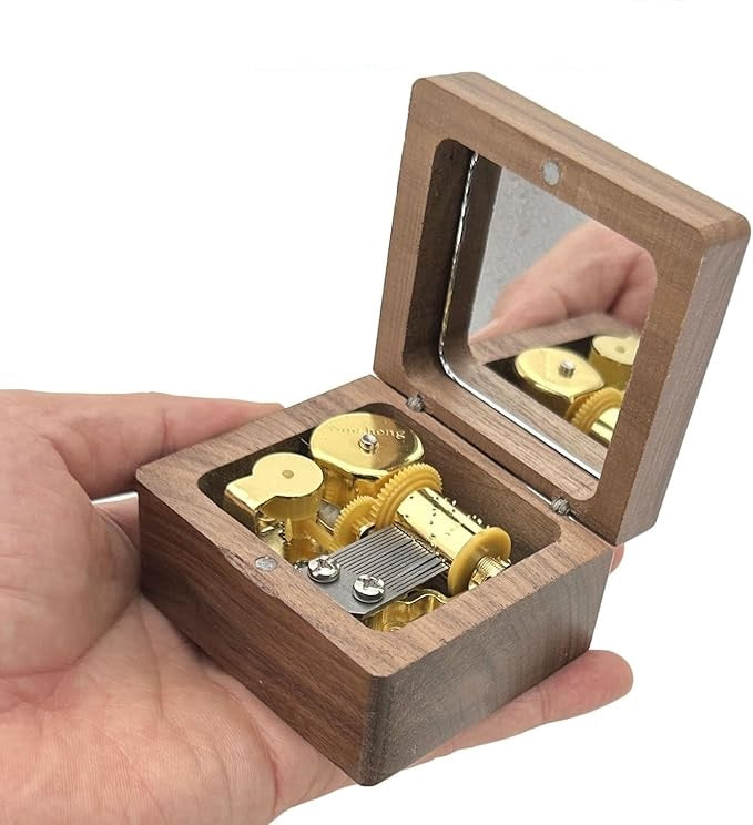 Walnut Wood Music Box