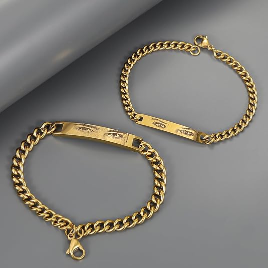 Personalized Eye Bracelet Gift