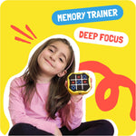 GiiKER Tic Tac Toe Bolt Game, Original 3-in-1 Handheld Games, Portable Travel Games for Car Ride, Toys Gift Idea for Kids and Adults, Stocking Stuffers Birthday Gifts for Boys Girls - Yellow