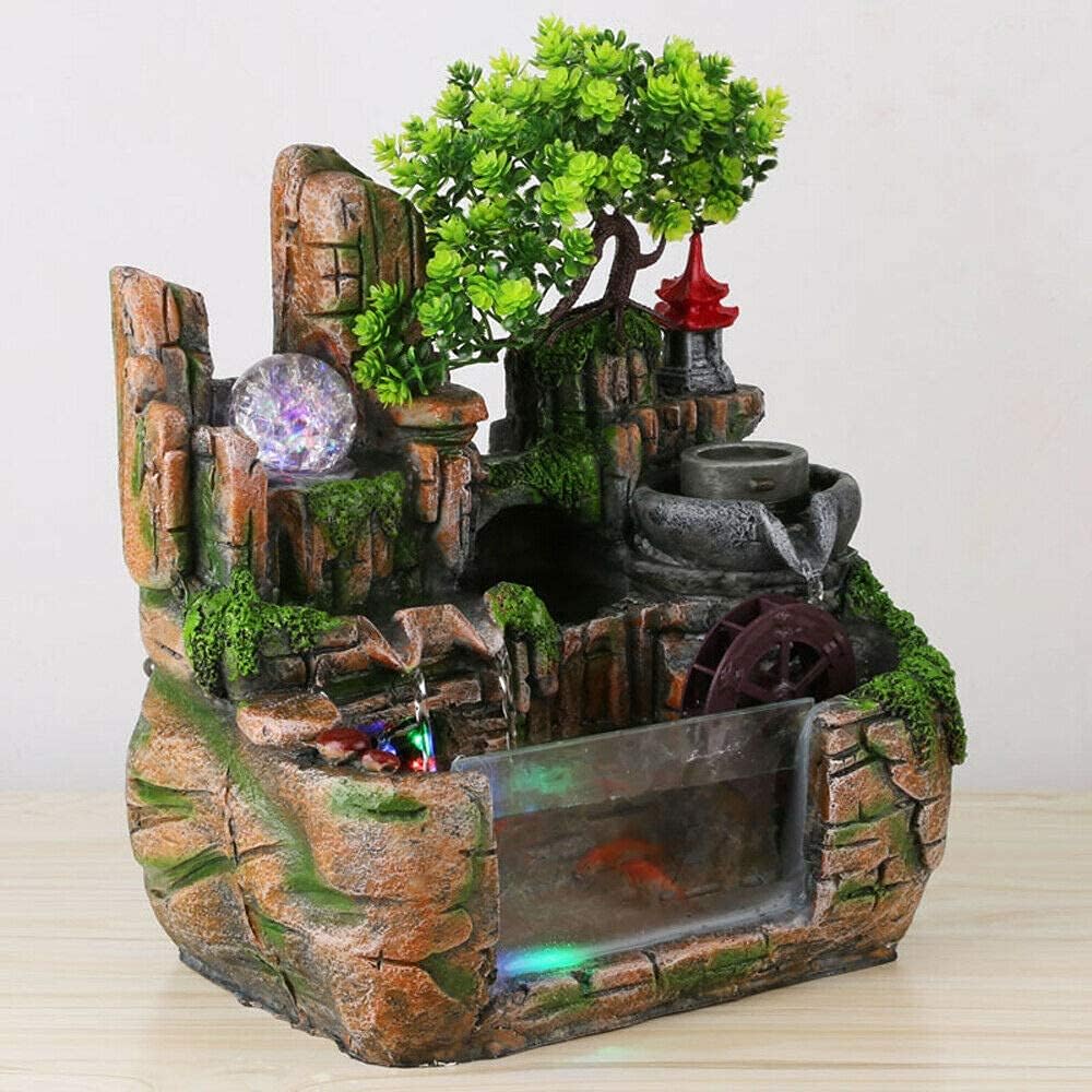 Indoor Tabletop Waterfall Fountain