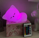 Cat Silicone Night Light