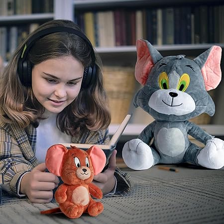 Cartoon Cat Mouse Plush