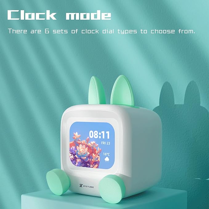 Crypto Pixel Desk Clock