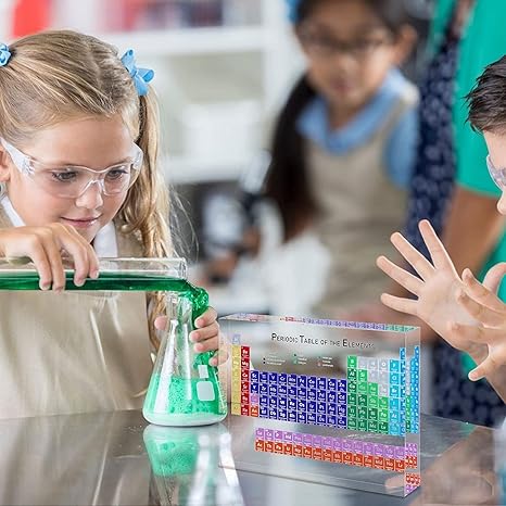 Periodic Table Acrylic Display with Light