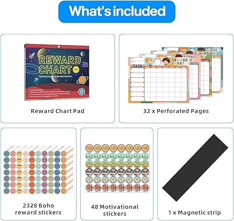 Boho Chore Reward Chart