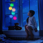 Solar Color-Changing Wind Chime