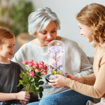 Galaxy Rose Glass Dome Gift