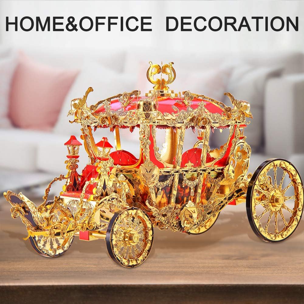 Princess Carriage Metal Puzzle