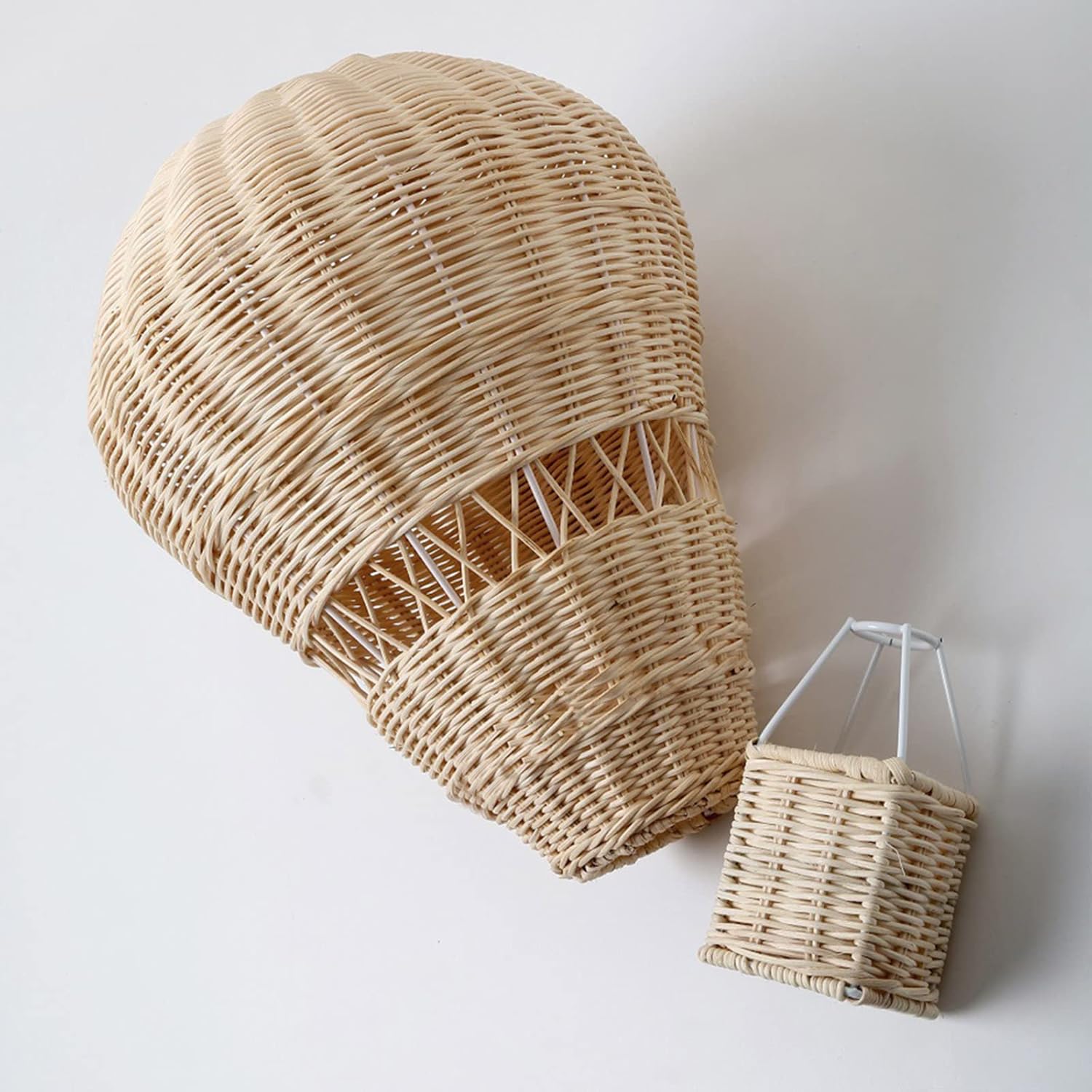 Rattan Hot Air Balloon Decor