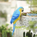 Hanging Parrot Garden Sculpture