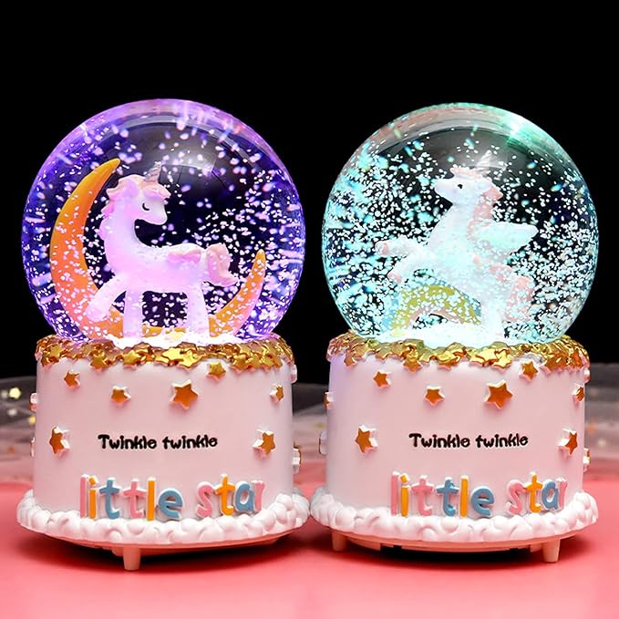 Musical LED Snow Globes Collection