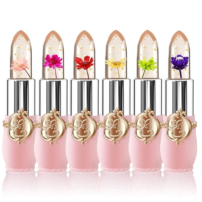 Flower Jelly Lipstick Set