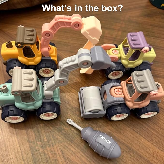 BuildCrew Construction Truck Set