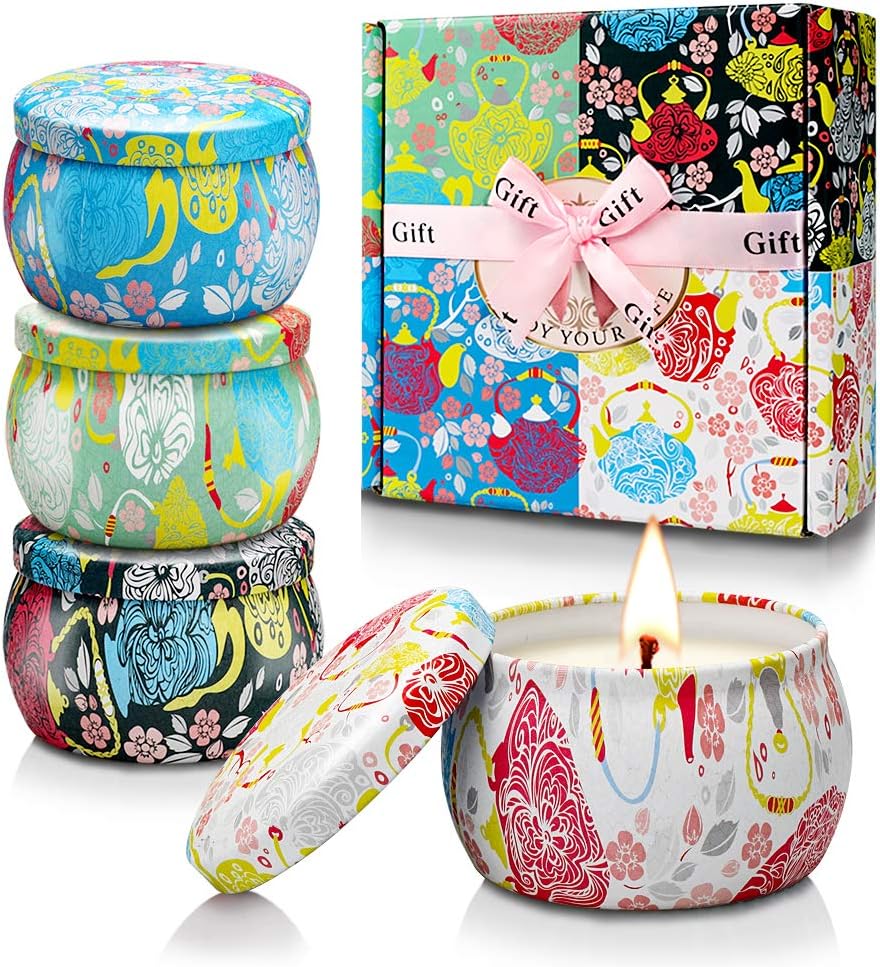 Scented Candle Gift Set Collection
