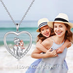 Sterling Silver Mother Necklace