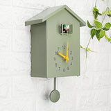 Nordic Birdhouse Wall Clock