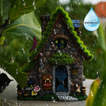 Solar Fairy House Statue