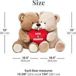 Personalized Couple Plush Keepsakes
