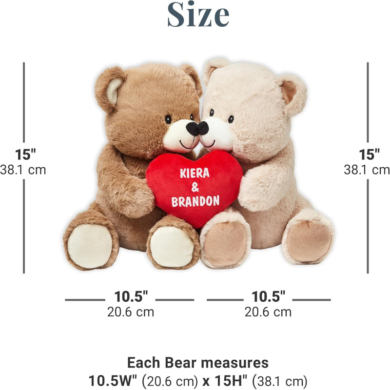 Personalized Couple Plush Keepsakes